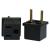 Adaptador para tomada trifasica preto
