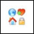 Basic Pack - Pacote de �cones para Web e Software Win Port