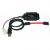Cabo USB A M / IDE ou SATA 2,5 E 3,5 1,50m - 005580 - 005580