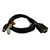 Cabo Monitor HDB15M/ 3RCA F + SVHS 3,00m