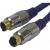 Cabo Super VHS Metal Dourado 3,00m