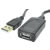 Cabo Extensor USB A M / A F 5,00m 2.0 com Repetidor Preto - 006051