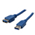 Cabo Extensor USB A M / A F 1,80m 3.0 Niquelado Azul
