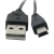 Cabo USB A M / Mini USB 5 Pinos Niquelado 80cm