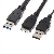 Cabo USB Y A M / Micro B 3.0 1,00m - 007218 - 009187