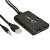 Cabo USB A M / HDMI 1.4 + P2