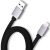 Cabo USB A M / iPhone 5/6 2.0 1,20m Preto Flat