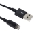 Cabo USB A M / Lightning MFI Nylon Preto 1,50m Canaltech