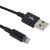 Cabo USB A M / Lightning MFI Nylon Preto 1,50m Canaltech - 007792
