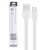 Cabo USB A M / Micro USB 5 Pinos 1,50m Branco Flat