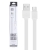 Cabo USB A M / Micro USB 5 Pinos 1,50m Branco Flat - 007905