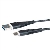 Cabo USB Tipo C para USB A 3.0 1,0 metro Preto - 009279