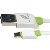 Cabo USB Tipo C 3.1/USB AM 3.0 3,0m Flat Branco - 009314