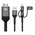 Cabo HDMI M/USB Micro USB TIPO C IOS�1,8M - 009516